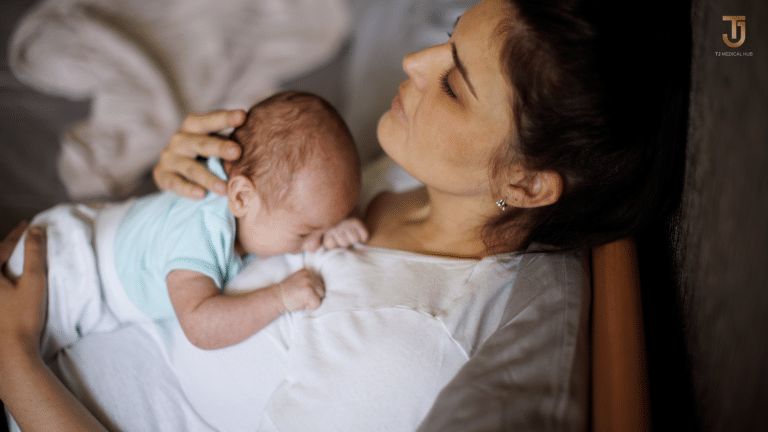 Postpartum mom